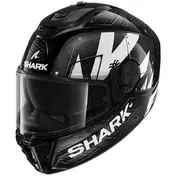 Shark Spartan Rs Stingrey Мотошлем Black White Черный