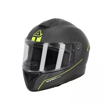 Acerbis Tarmak 2206 Мотошлем Black Yellow Желтый