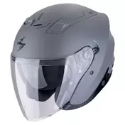 SCORPION EXO-Z1 jethelm Matt Cement Gray