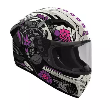 Airoh Connor Bloom Мотошлем Glossy Розовый
