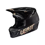 Leatt 9.5 Carbon V.25 Мотошлем Black Черный