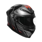 Agv K6 S E2206 Karve Мотошлем Grey Red Matt Серый
