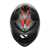 Agv K6 S E2206 Karve Мотошлем Grey Red Matt Серый