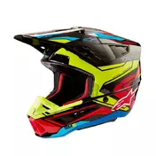 Alpinestars Sm5 2206 Action 2 Мотошлем Yellow Желтый