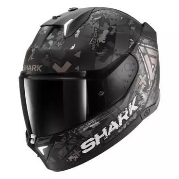 SHARK Skwal I3 Hellcat integralhelm Black / Chrome / Anthracite