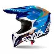 Airoh Wraaap 6 Days Italy 2025 Мотошлем Синий