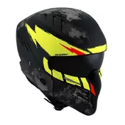 Suomy Armor Hi Volt Мотошлем Black Matt Yellow Желтый