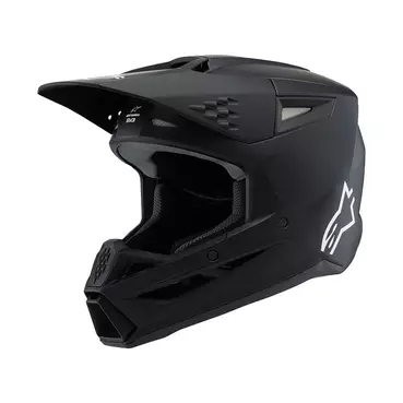 Alpinestars S-m3 Youth Solid Мотошлем Black Matt Черный