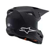 Alpinestars S-m3 Youth Solid Мотошлем Black Matt Черный
