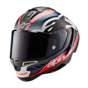 Alpinestars Supertech R10 Team Мотошлем Blue Matt Синий