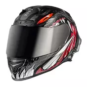 NEXX X.R3R Zorga integralhelm Black / Red Matte