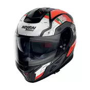 Nolan N80.8 Starscream N-com Red White Matt Красный