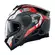 Nolan N80.8 Starscream N-com Red White Matt Красный