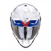 Scorpion Adf-9000 Air Desert Мотошлем White Blue Red Синий