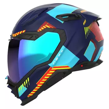 NEXX X.WST3 Fluence integralhelm Красно-синий