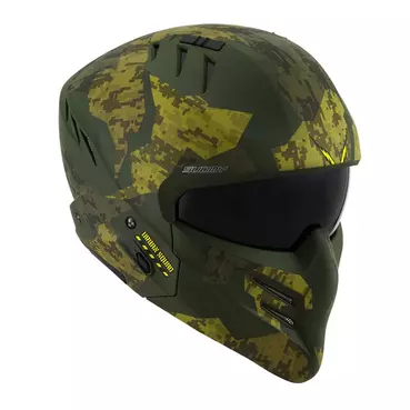 Suomy Armor Urban Squad Мотошлем Camo Green Matt Зеленый