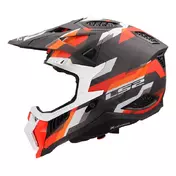 Ls2 Mx703 X-force Phantom Мотошлем Orange Matt Оранжевый