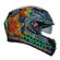 Agv K3 E2206 Rossi Winter Test 2018 Мотошлем Черный