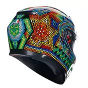 Agv K3 E2206 Rossi Winter Test 2018 Мотошлем Черный