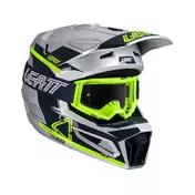 Leatt 3.5 V.25 Мотошлем Steel Серый