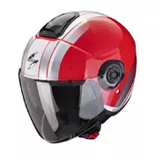 Scorpion Exo City 2 Vel Мотошлем Red White Красный