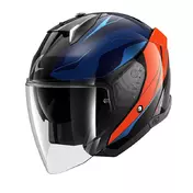 Shark Skwal I3 Jet Mekarium Мотошлем Blue Red Синий
