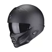 Scorpion Exo Combat 2 Solid Мотошлем Black Matt Черный
