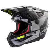 Alpinestars Sm5 2206 Rover 2 Мотошлем Silver Серый