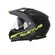 Acerbis Flip Fs-606 2206 Мотошлем Black Grey Серый