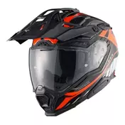 NEXX X.WED3 Gobi integralhelm Бело-оранжевый