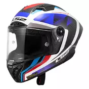 Ls2 Ff805 Thunder Carbon Gp Aero Raute Blue Синий