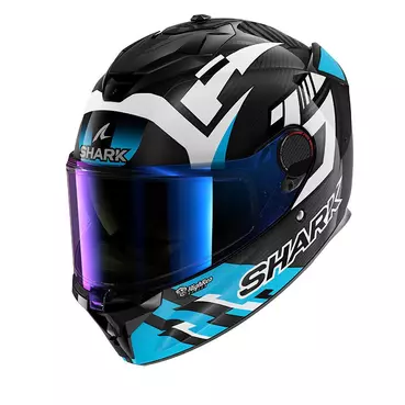 Shark Spartan Gt Pro Carbon Track Racer Blue Синий