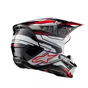 Alpinestars Sm5 2206 Action 2 Мотошлем Black White Черный