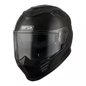 Simpson Venom Carbon 22.06 Мотошлем Black Черный