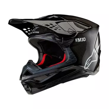 Alpinestars Supertech M10 2206 Solid Мотошлем Black Черный