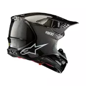 Alpinestars Supertech M10 2206 Solid Мотошлем Black Черный