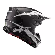 Alpinestars Supertech M10 2206 Ampress Мотошлем Black Черный