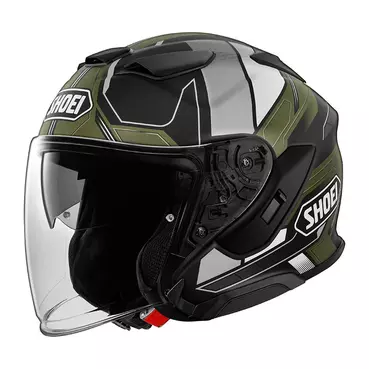 Shoei J-cruise 3 Whizzy Tc-11 Мотошлем Vert Зеленый