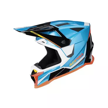 Acerbis T711 Мотошлем Light Blue Синий