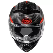 Premier Devil Carbon St 2 22.06 Мотошлем Red Красный