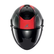 Shark Rs Jet Carbon Skin Мотошлем Red Красный