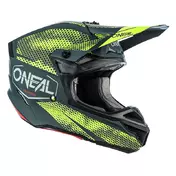 O Neal 5srs Polyacrylite Covert V.22 Мотошлем Yellow Желтый