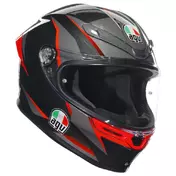 AGV K6 S E2206 MPLK integralhelm Slashcut Black / Grey / Red