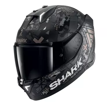Shark Skwal I3 Hellcat Mat Мотошлем Anthracite Черный