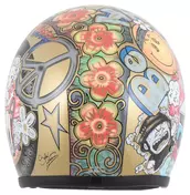 Retro Woodstock Blue, Red, Beige