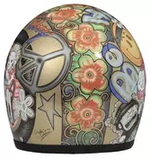 Retro Woodstock Blue, Red, Beige
