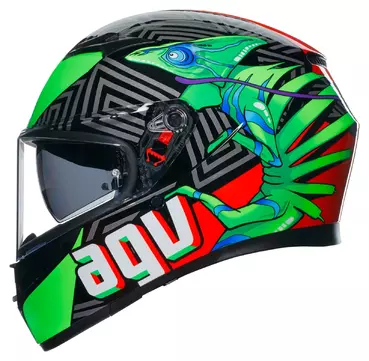 K3 2.6 Kamaleon black, red, green