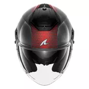 SHARK RS Jet Carbon Ikonik jethelm Glossy / Carbon / Red