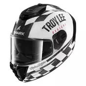 SHARK Spartan RS Raceshop integralhelm White / Black / Red