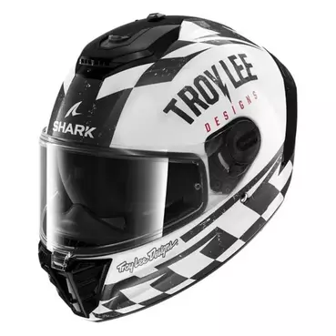 SHARK Spartan RS Raceshop integralhelm White / Black / Red